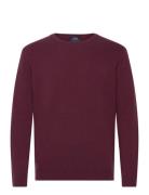 Harald Tops Knitwear Round Necks Burgundy SIR Of Sweden