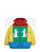 Hungry Squirrel Color Block Anorak Fôret Jakke Green Bobo Choses