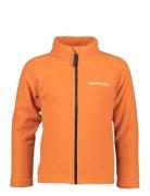 Monte Kids Fz 10 Sport Fleece Outerwear Fleece Jackets Orange Didrikso...