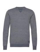 Bhbruton Pullover Tops Knitwear Round Necks Navy Blend