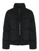 Yasmalino Padded Jacket S. Fôret Jakke Black YAS