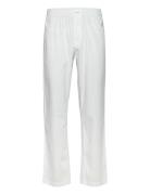 Woven Pyjama Pant Joggebukser White Bread & Boxers