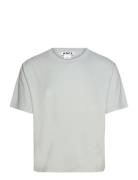 Boxy Tee Designers T-shirts Short-sleeved Grey Hope