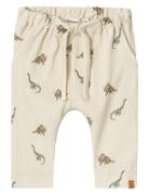 Nbmgio Bam Rlx Pant Lil Bottoms Trousers Cream Lil'Atelier