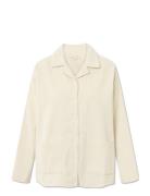 Silja Shirt - Corduroy Tops Overshirts Beige STUDIO FEDER