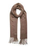 Highland Scarf Accessories Scarves Winter Scarves Beige Balmuir