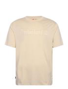 Short Sleeve Tee Tops T-shirts Short-sleeved Beige Timberland