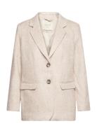 Fqsalo-Jacket Ulljakke Jakke Cream FREE/QUENT