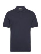 Core Logo Pique Polo Tops Polos Short-sleeved Navy Scotch & Soda