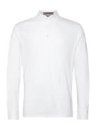 Fiere Ora Ls Polo M Tops Polos Long-sleeved White SNOOT