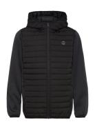 Jjemulti Quilted Jacket Jnr Fôret Jakke Black Jack & J S