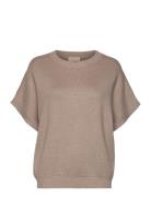 Fqani-Pu-Bat Tops Knitwear Jumpers Brown FREE/QUENT