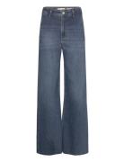 Pd-Asta Jeans Wash Washington Bottoms Jeans Wide Navy Pieszak