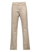 Gradib Street Loose Chino Bottoms Chinos Beige Grunt