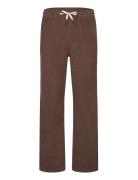 Cropped Corduroy Pants Bottoms Trousers Casual Brown Lindbergh