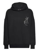 Sw Bambi Tops Sweat-shirts & Hoodies Hoodies Black Desigual