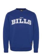 Watt_Nfl Tops Sweat-shirts & Hoodies Sweat-shirts Blue BOSS