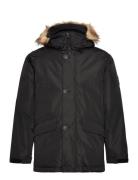 Helsinki Parka Parkas Jakke Black Makia