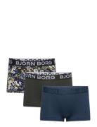 Core Minishorts 3P Night & Underwear Underwear Underpants Navy Björn B...