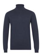 Inancona Roll Neck Tops Knitwear Turtlenecks Navy INDICODE