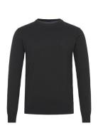 Inancona Crewneck Tops Knitwear Round Necks Black INDICODE