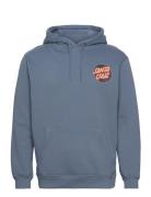 Meyer Freestyle Dot Tops Sweat-shirts & Hoodies Hoodies Blue Santa Cru...