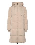 Mmnova Square Down Coat Fôret Kåpe Beige MOS MOSH