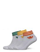 Trefoil Ankle Sock Half-Cushi D 3 Pair Pack Lingerie Socks Footies-ank...