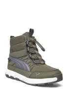 Puma Evolve Boot Puretex Jr Vinterstøvletter Pull On Green PUMA