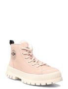 Pallashock Zip Warm Høye Sneakers Pink Palladium