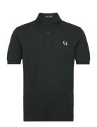 The Fred Perry Shirt Tops Polos Short-sleeved Green Fred Perry