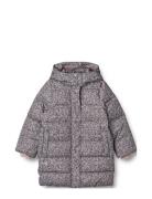 Puffer Coat Yrsa Fôret Jakke Navy Wheat