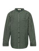 Theodor Tops Shirts Long-sleeved Shirts Green MarMar Copenhagen