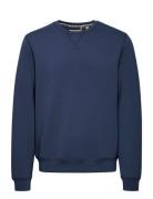 Sweatshirt - Pp Tops Sweat-shirts & Hoodies Sweat-shirts Navy Blend