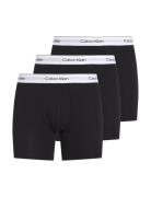 Boxer Brief 3Pk Boksershorts Black Calvin Klein