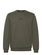 Sweatshirt Tops Sweat-shirts & Hoodies Sweat-shirts Khaki Green EA7