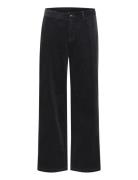 Cuklay Pants Bottoms Trousers Wide Leg Black Culture