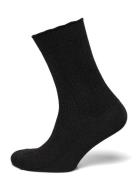 Julia Glitter Socks Lingerie Socks Regular Socks Black Mp Denmark