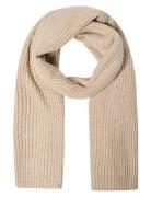 Sc-Frauke Accessories Scarves Winter Scarves Beige Soyaconcept