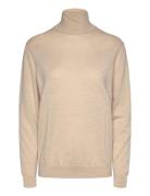 Wool Turtleneck Sweater Tops Knitwear Turtleneck Cream Polo Ralph Laur...