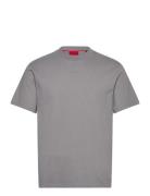 Dapolino Designers T-shirts Short-sleeved Grey HUGO