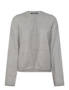 Button Knit Cardigan Tops Knitwear Cardigans Grey Gina Tricot