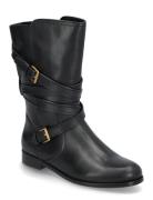 Burnished Calf-Briannah-Bo-Mbo Shoes Boots Ankle Boots Ankle Boots Fla...