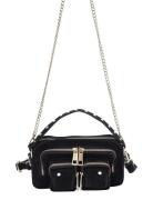 Helena Suede W. Gold Bags Small Shoulder Bags-crossbody Bags Black Nun...