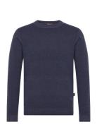 Mmglaporte Crew Knit Tops Knitwear Round Necks Navy Mos Mosh Gallery