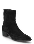 St Broomly Mid Boot Shoes Boots Ankle Boots Ankle Boots With Heel Blac...