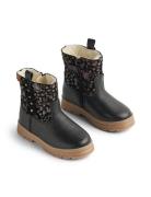 Winterboot Flori Tex Vinterstøvletter Pull On Black Wheat