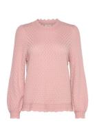 Fqgina-Pullover Tops Knitwear Jumpers Pink FREE/QUENT