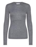 Good Long Sleeve Tops T-shirts & Tops Long-sleeved Grey H2O Fagerholt