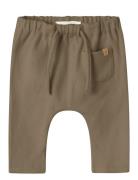 Nbmthoro Nreg Pant Lil Bottoms Sweatpants Brown Lil'Atelier